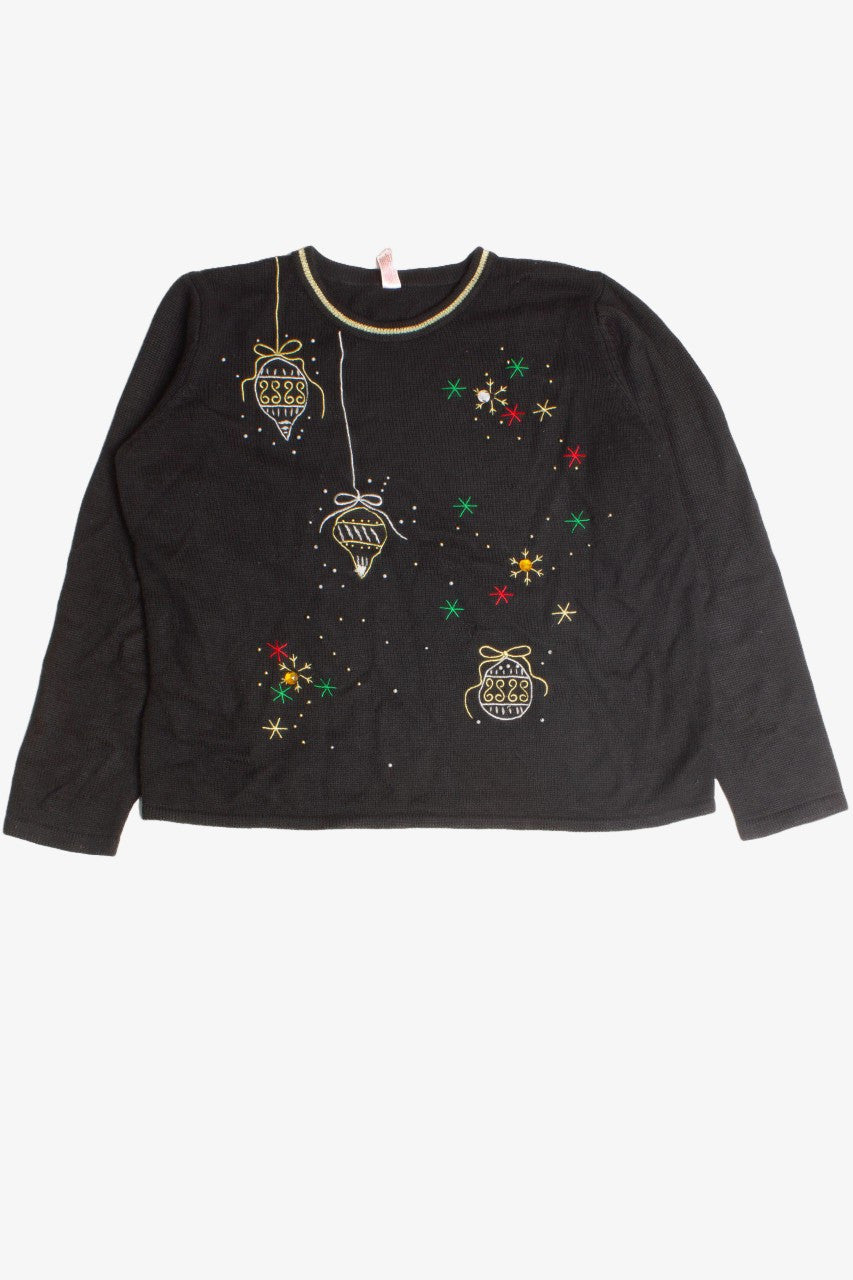 Black Ugly Christmas Pullover 61015