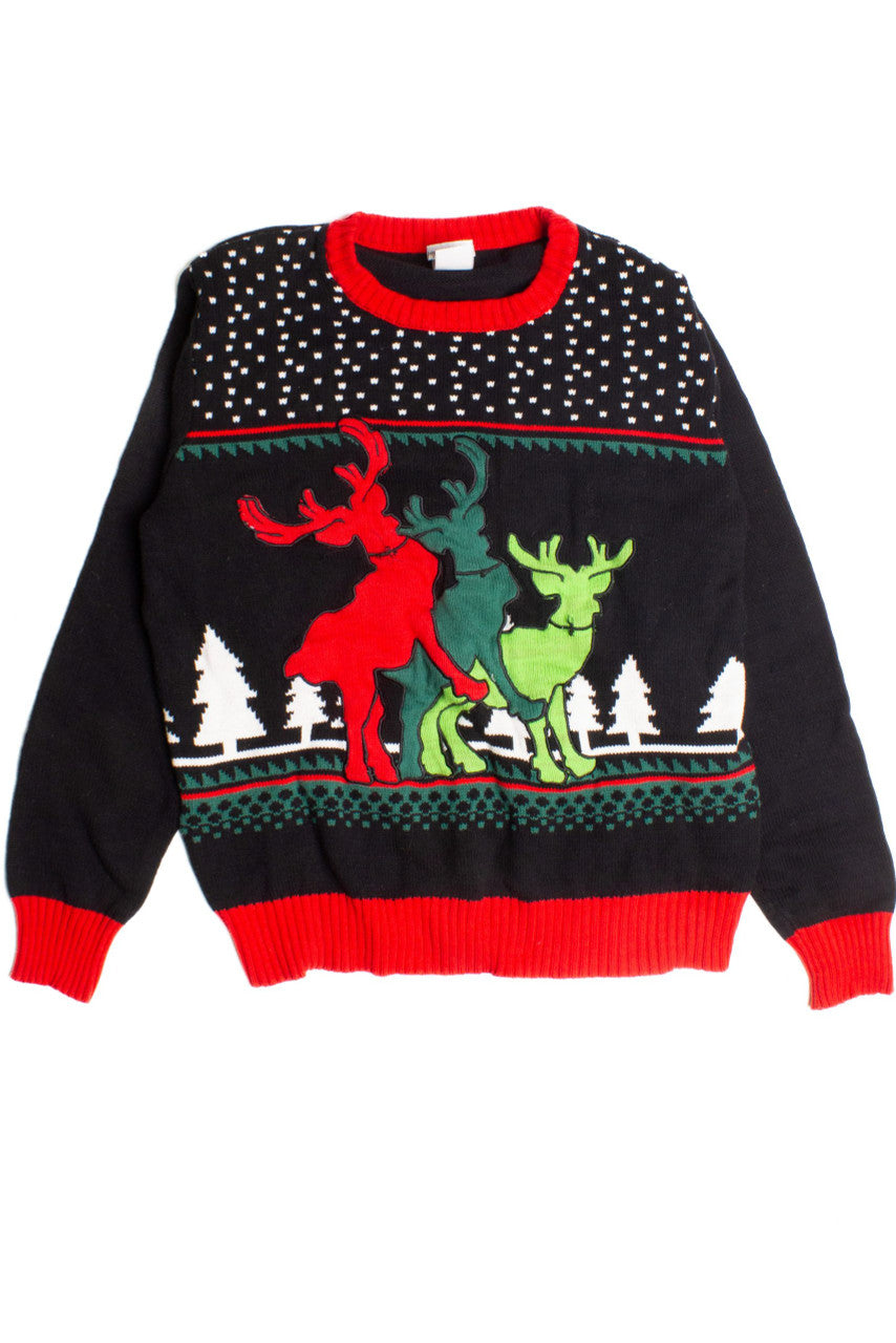 Black Ugly Christmas Pullover 61018