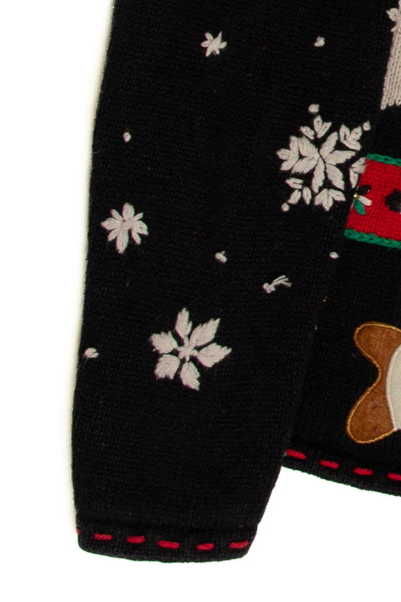 Black Ugly Christmas Cardigan 60032