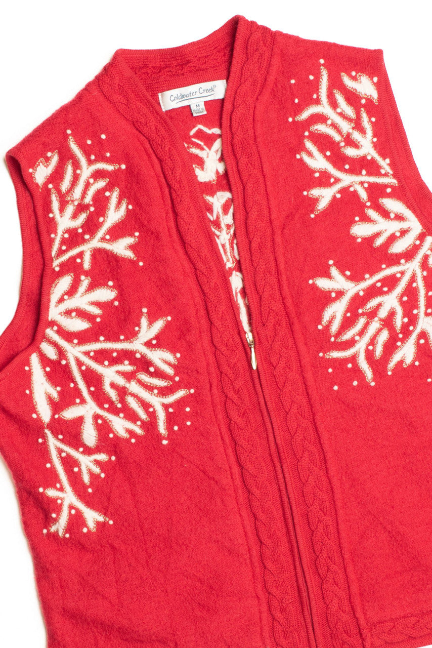 Red Ugly Christmas Vest 61034