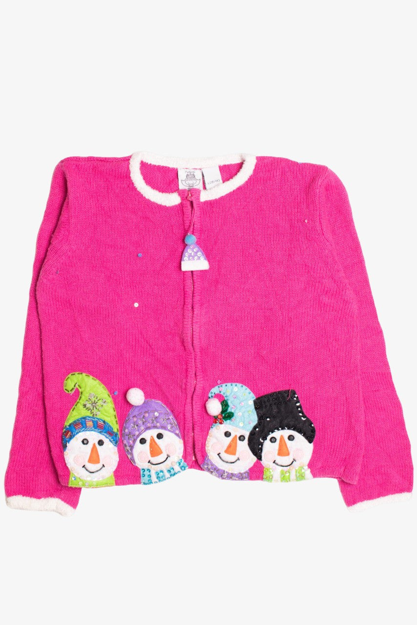 Ugly Pink Christmas Cardigan 61037