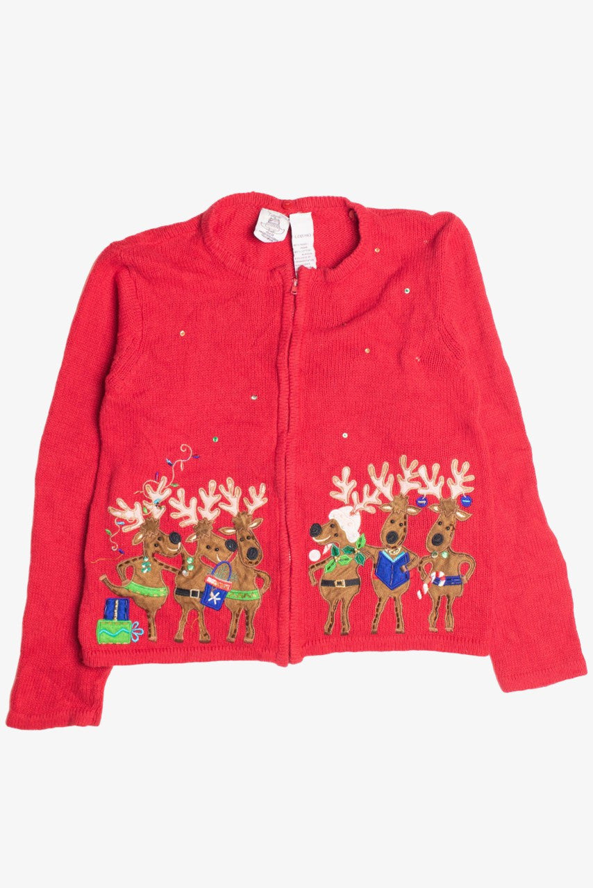 Red Ugly Christmas Cardigan 61038