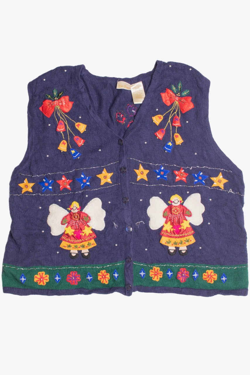 Blue Ugly Christmas Vest 61040