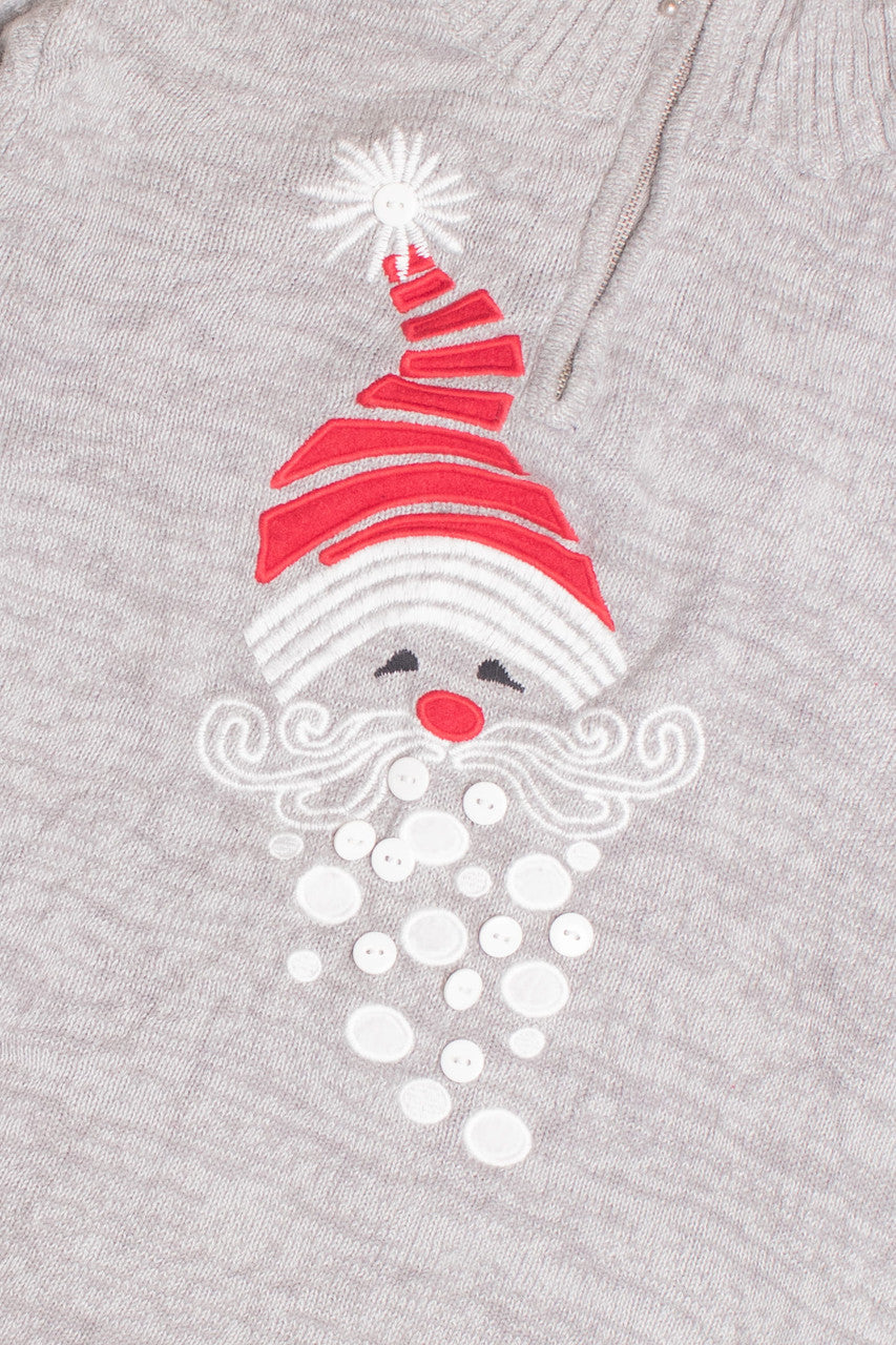 Ugly Grey Christmas Pullover 61041