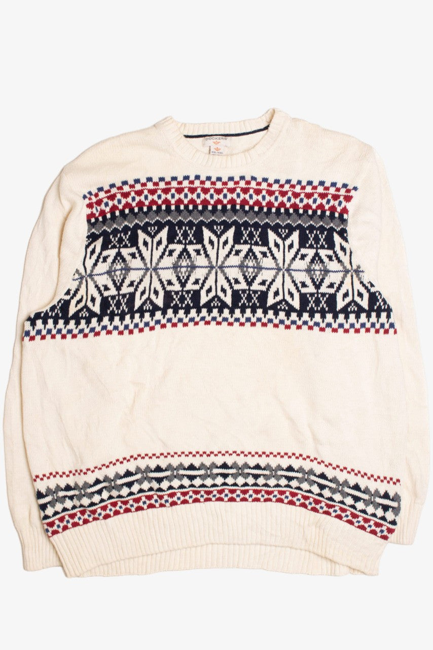 White Ugly Christmas Pullover 61061
