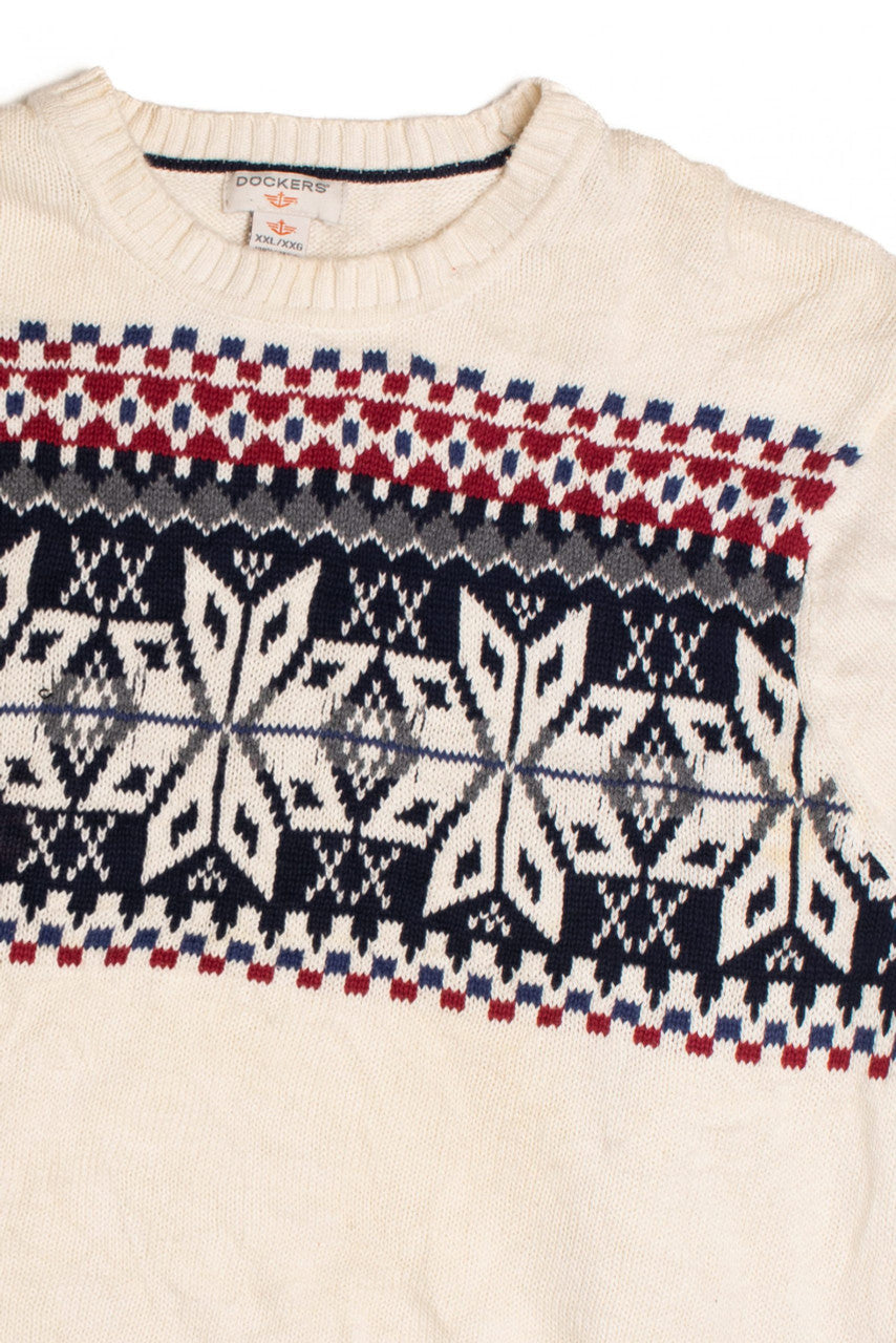 White Ugly Christmas Pullover 61061