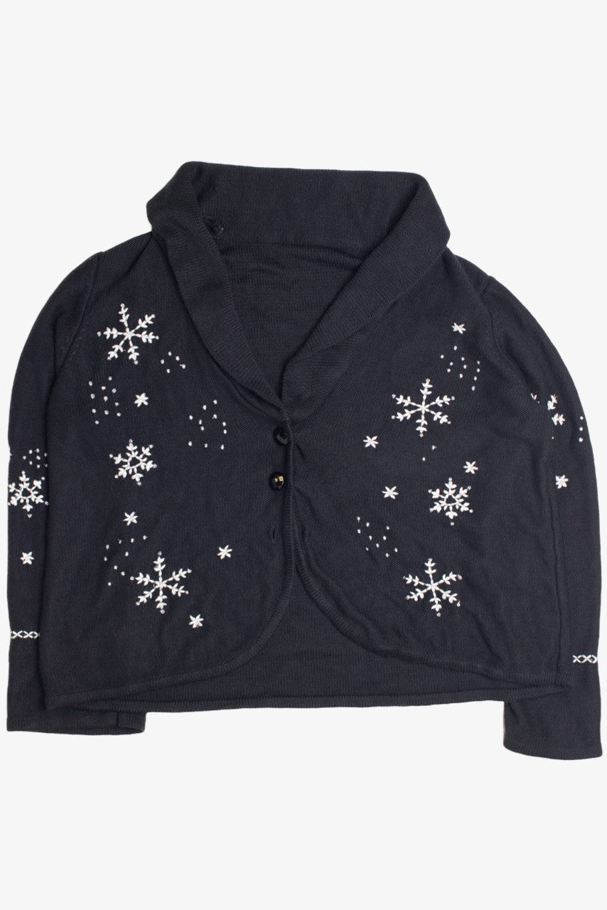 Black Ugly Christmas Cardigan 61064