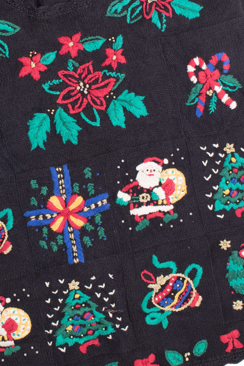 Black Ugly Christmas Pullover 61073