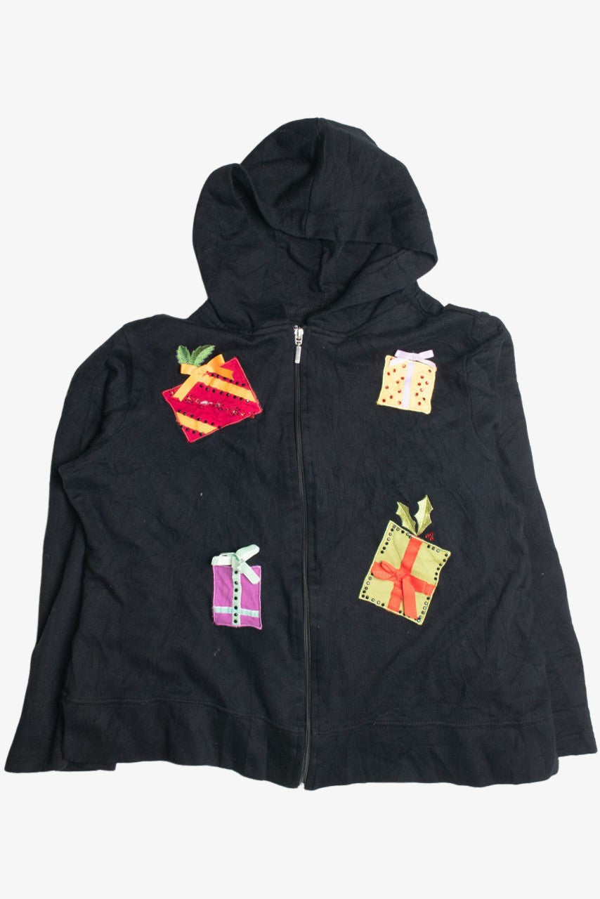 Black Ugly Christmas Cardigan 61096