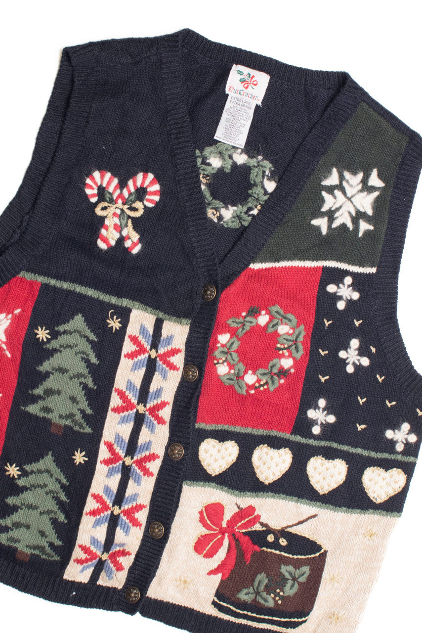 Blue Ugly Christmas Vest 61111