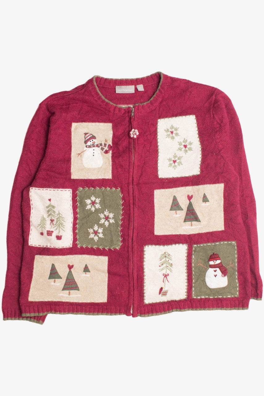 Red Ugly Christmas Cardigan 61117