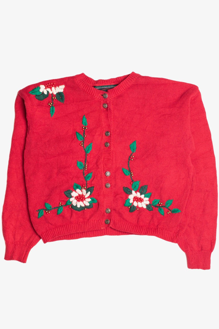 Red Ugly Christmas Cardigan 61121