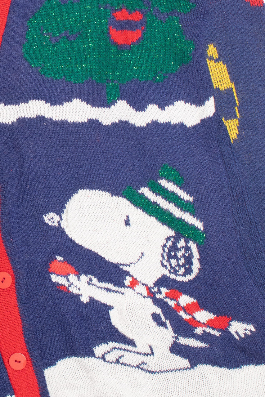 Blue Ugly Christmas Cardigan 61145