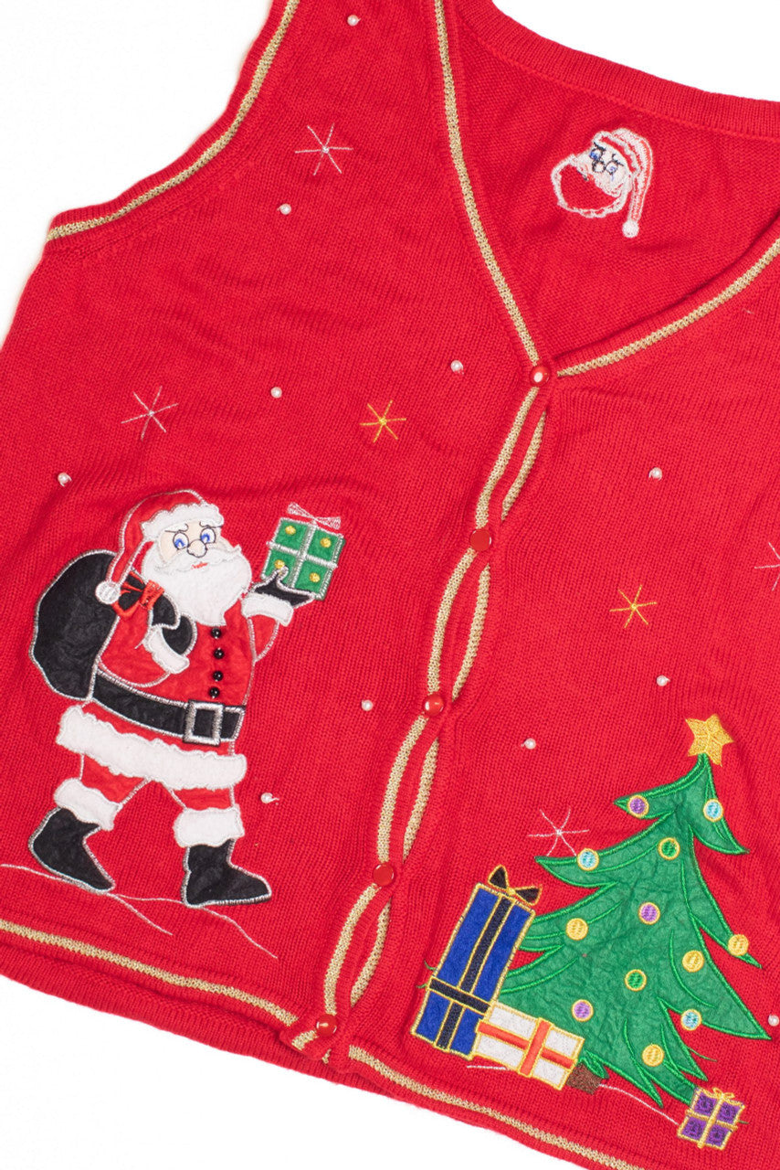 Red Ugly Christmas Vest 61150