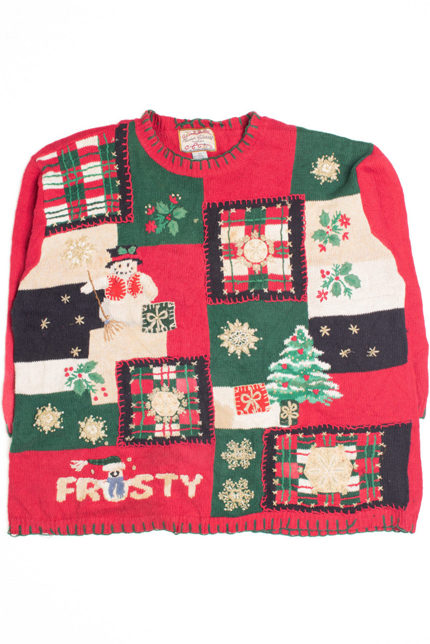 Red Ugly Christmas Pullover 61190