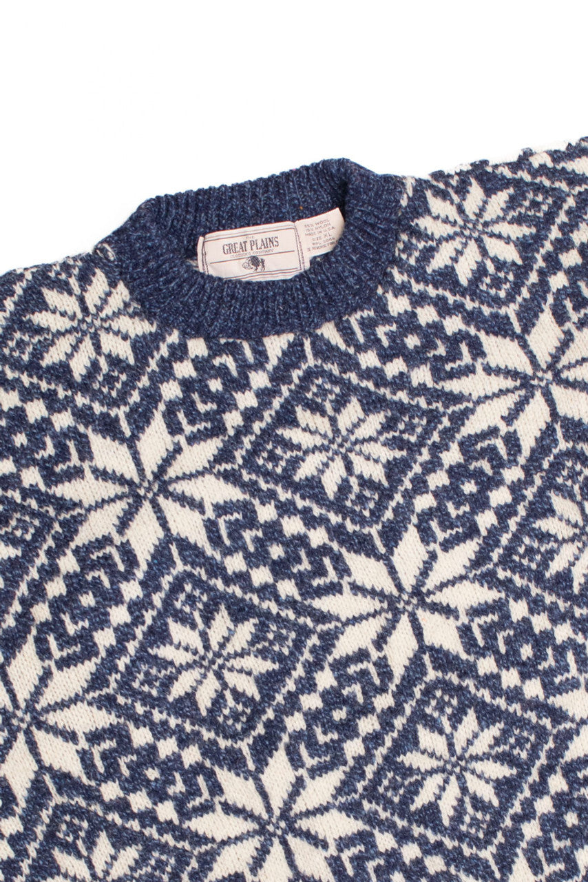Blue Ugly Christmas Pullover 61192