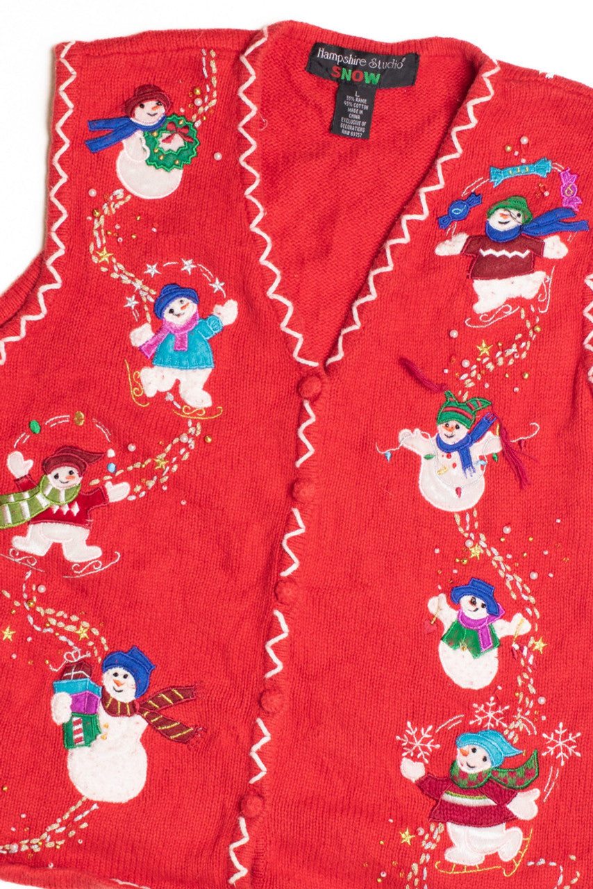 Red Ugly Christmas Vest 61195