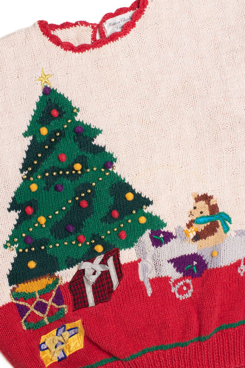 White Ugly Christmas Pullover 61205