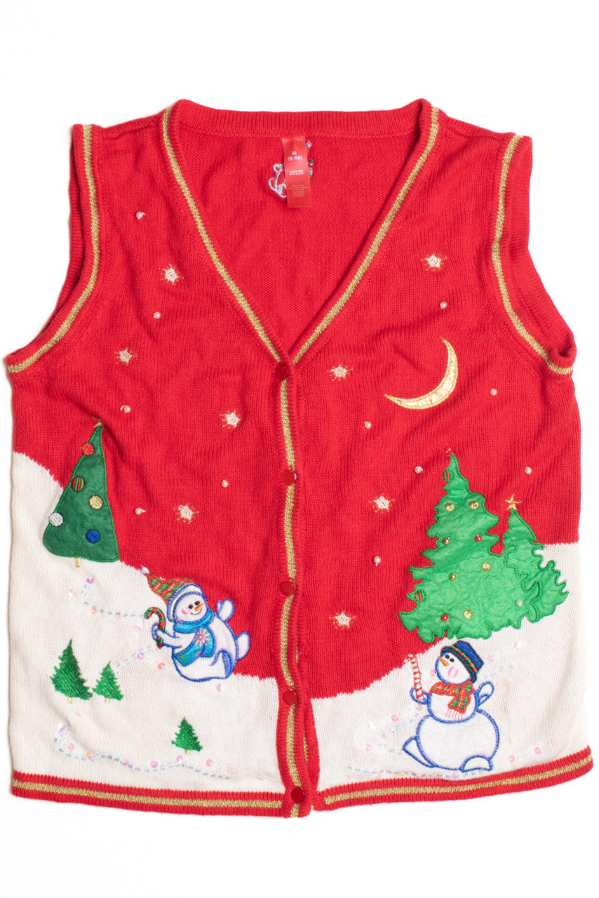 Red Ugly Christmas Vest 61223