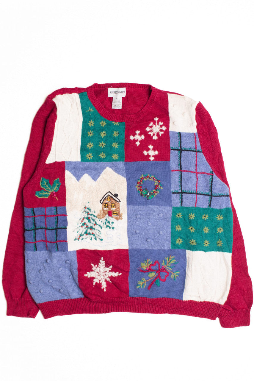 Red Ugly Christmas Pullover 61252