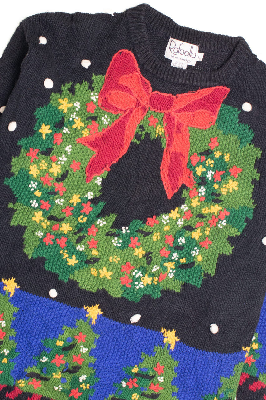 Black Ugly Christmas Pullover 61264