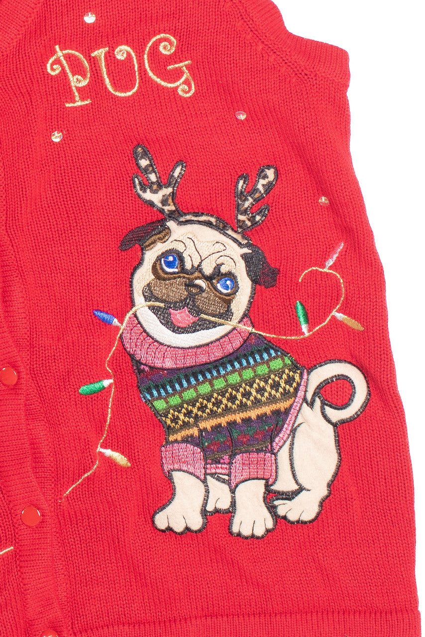 Red Ugly Christmas Vest 61267