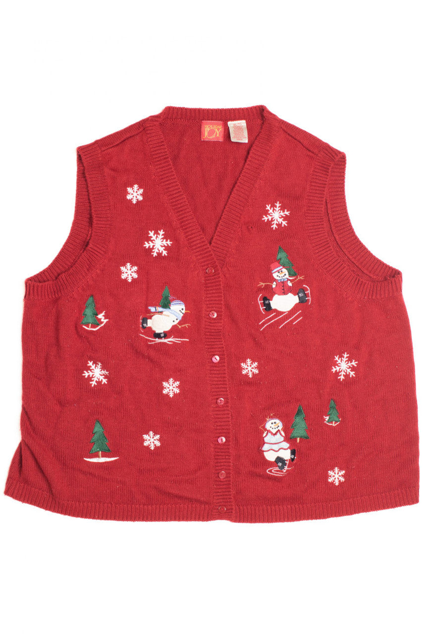 Red Ugly Christmas Vest 61268