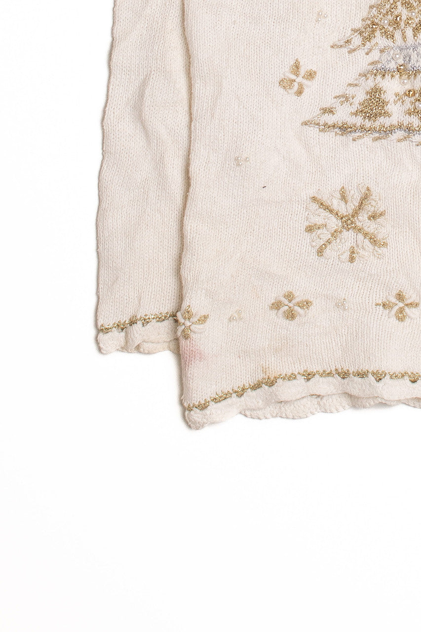 White Ugly Christmas Pullover 61269