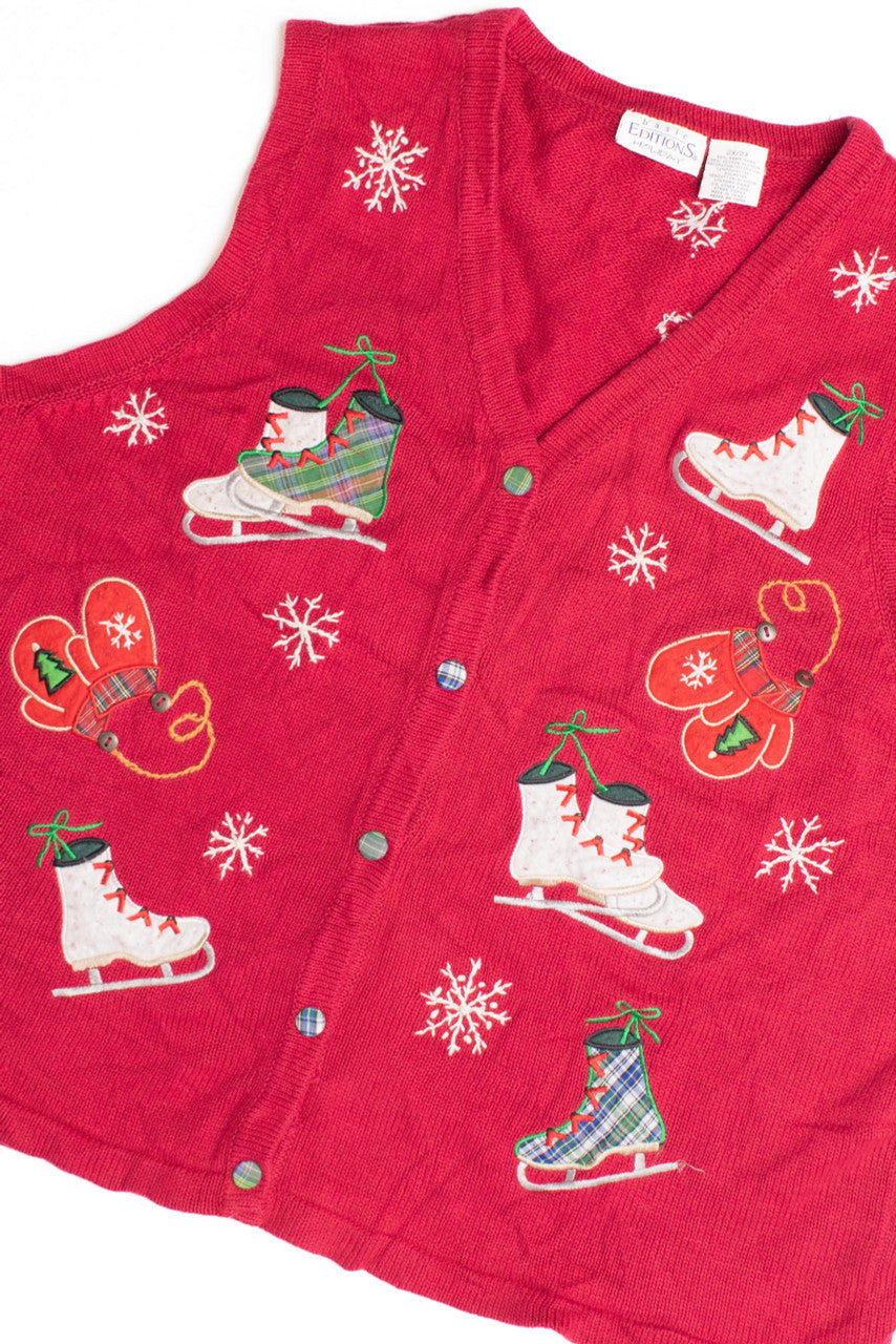 Red Ugly Christmas Vest 61288