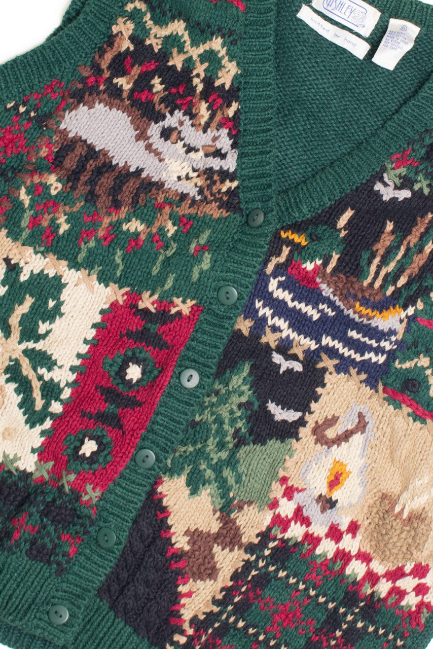 Green Ugly Christmas Vest 61292