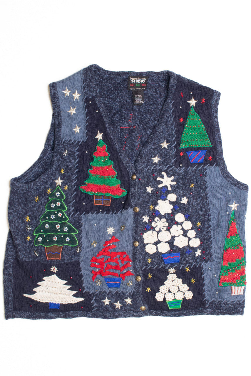 Blue Ugly Christmas Vest 61300