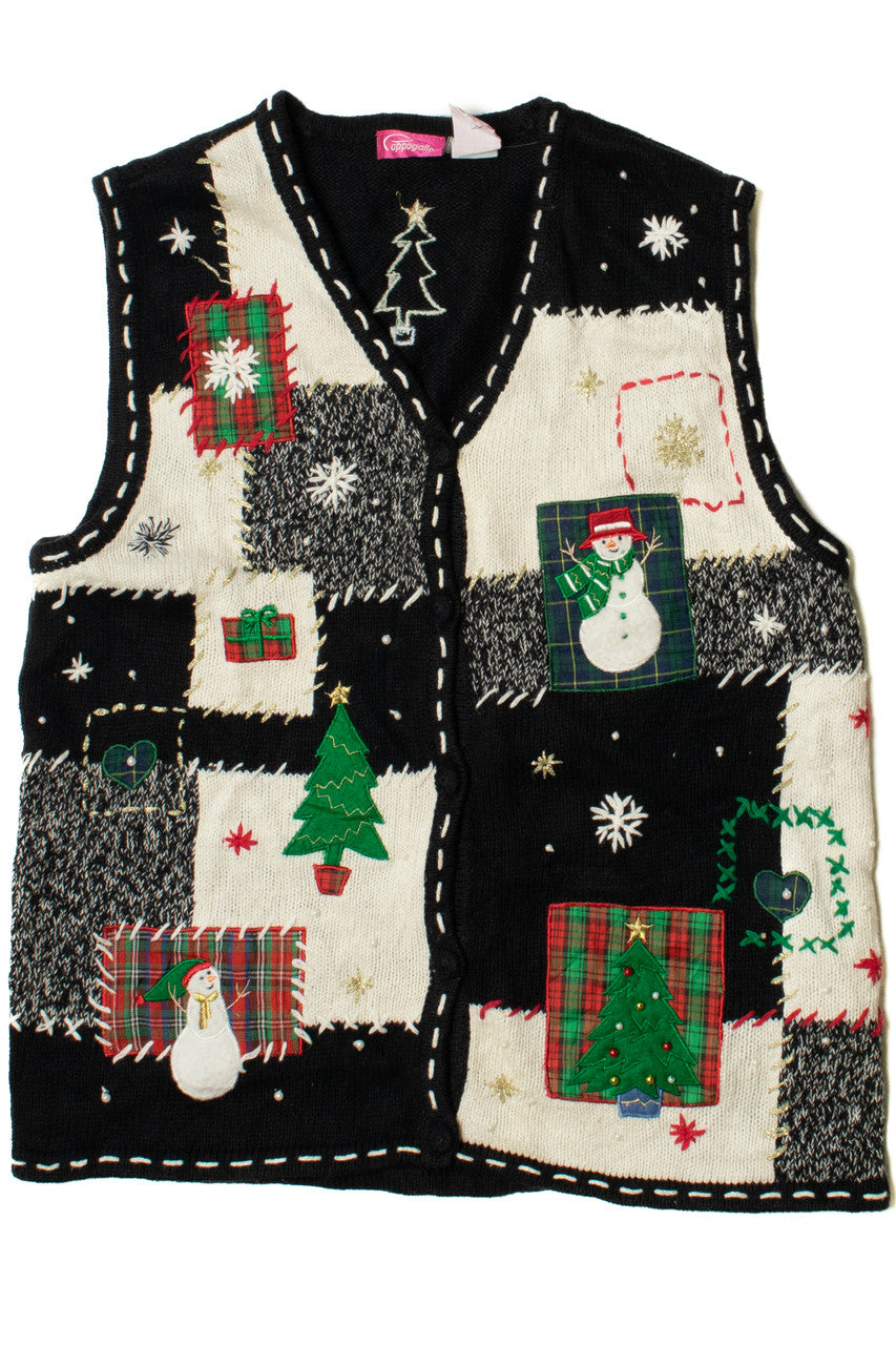 Ugly Christmas Sweater Vest 61314