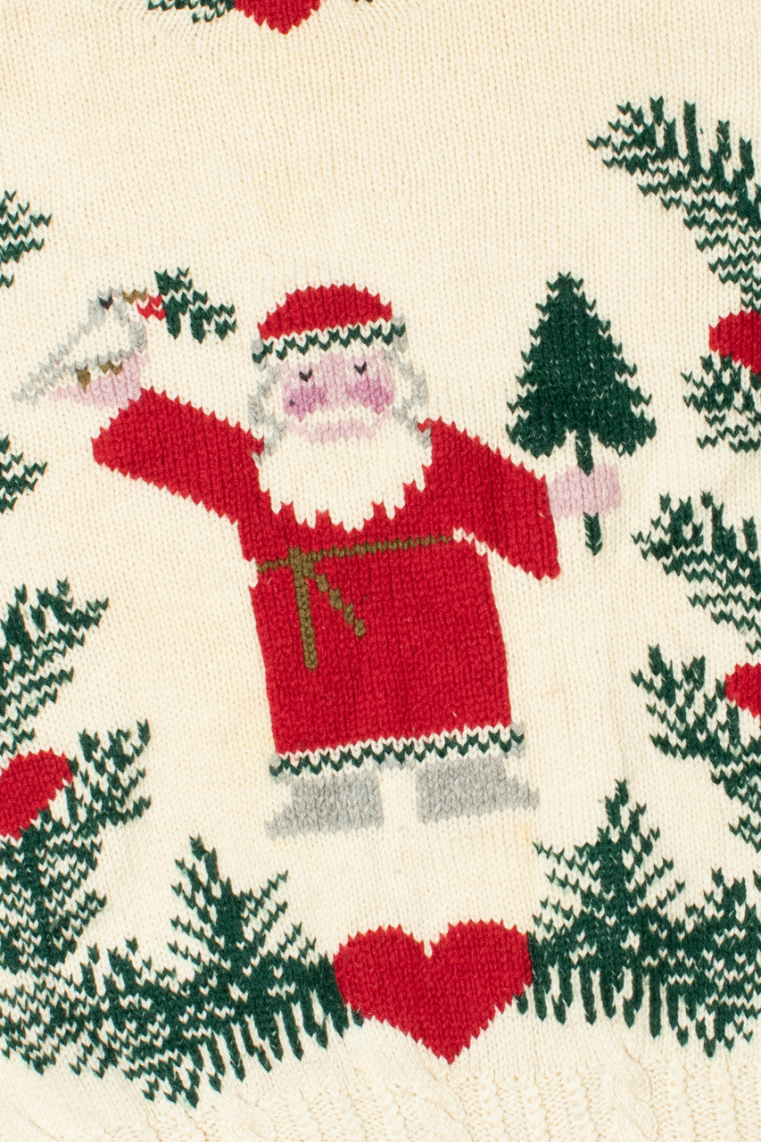 Santa With Dove Ugly Christmas Sweater 61359