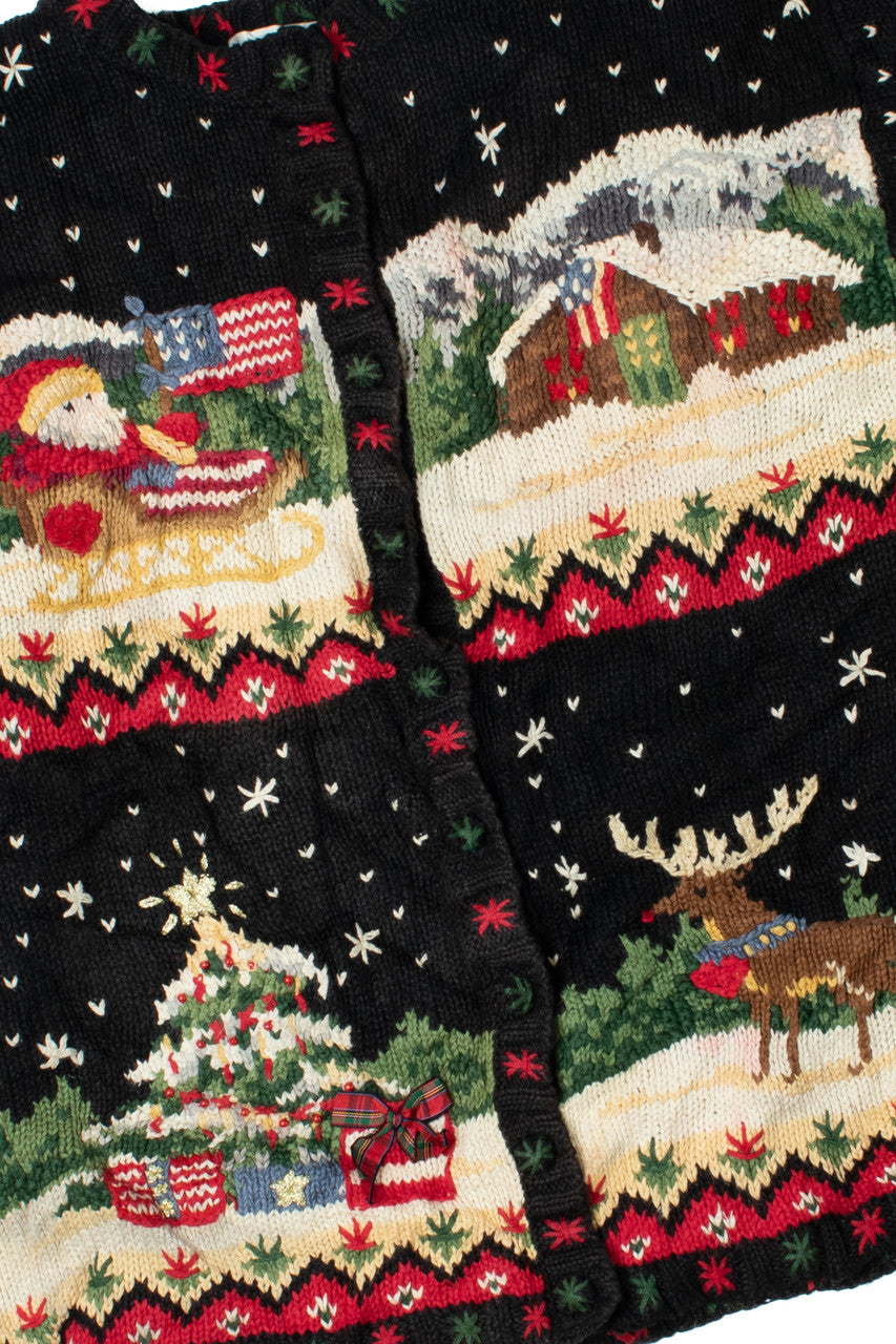 Americana Ugly Christmas Cardigan 61409