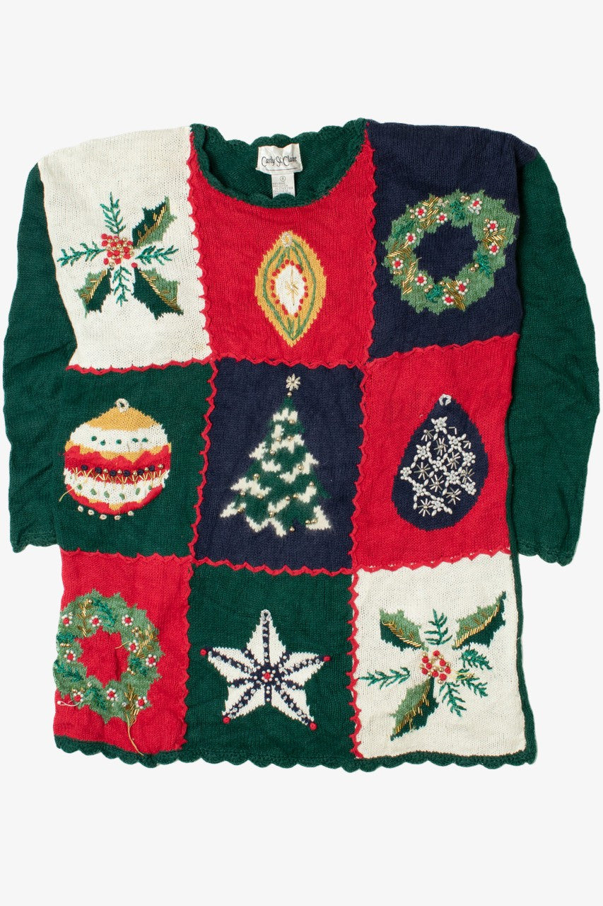 Beaded Ugly Christmas Pullover 61439