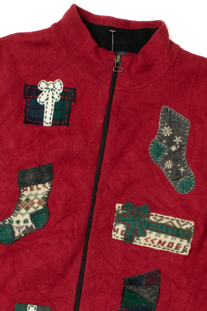 Stockings & Gifts Ugly Christmas Vest 61473