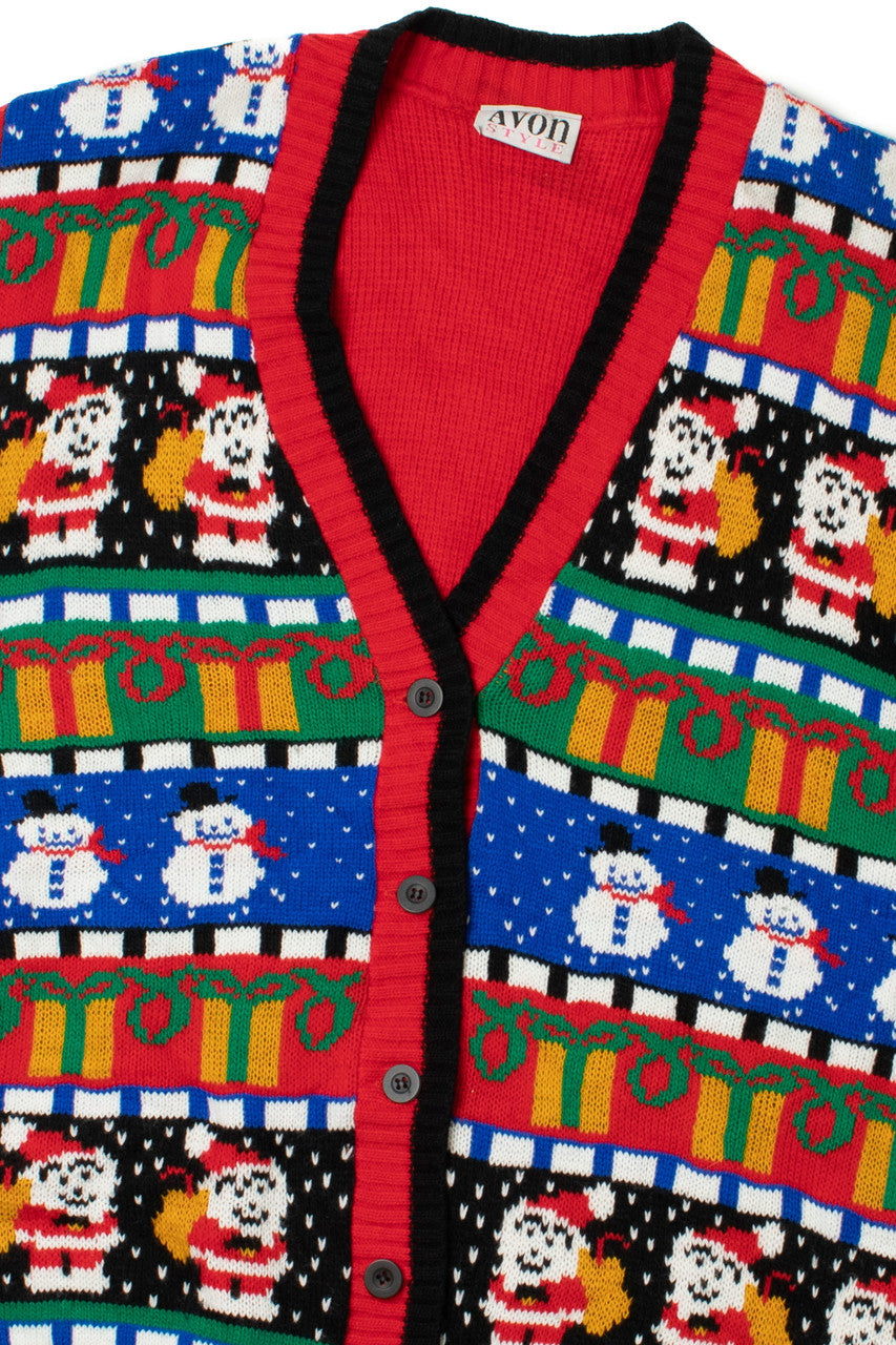 Vintage Avon Ugly Christmas Vest 61498