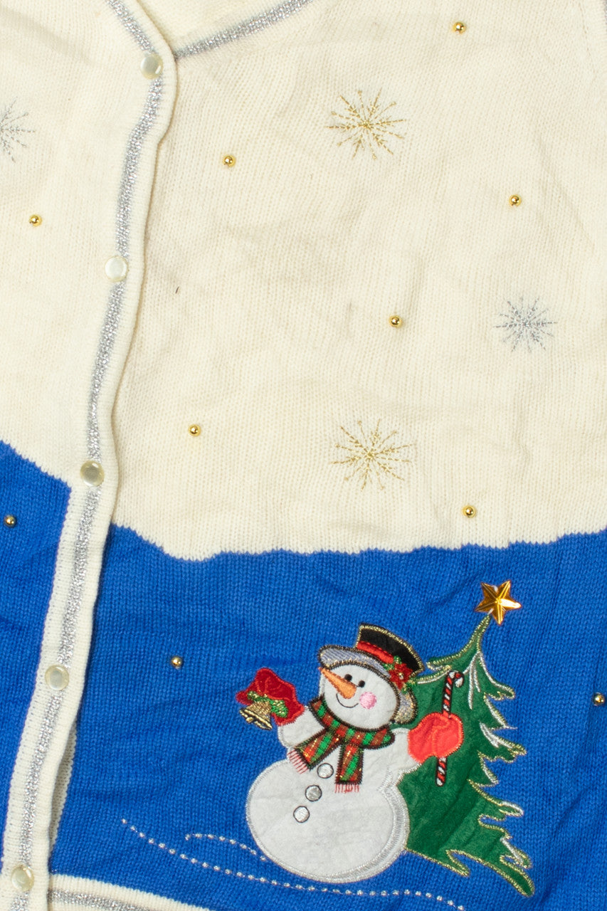 Snowmen Ugly Christmas Vest 61540