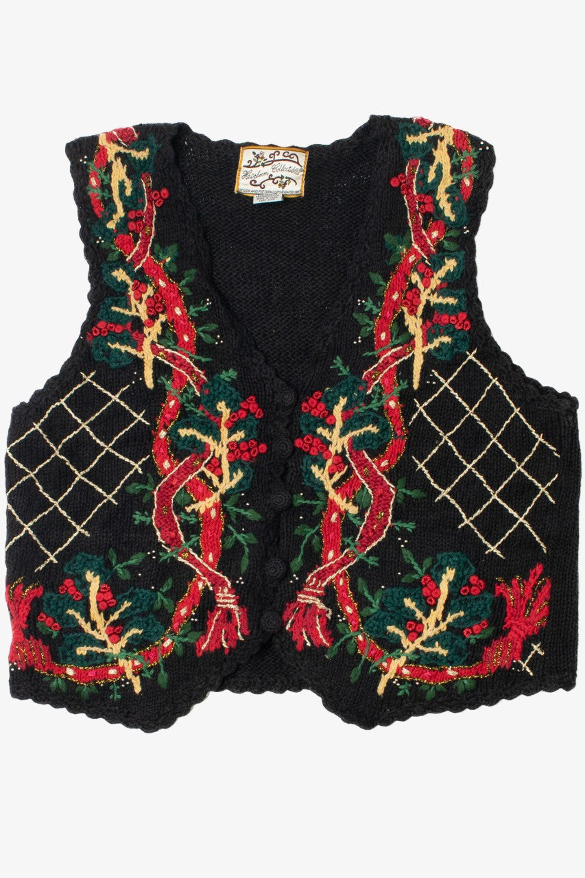Holiday Garland Ugly Christmas Vest 61596