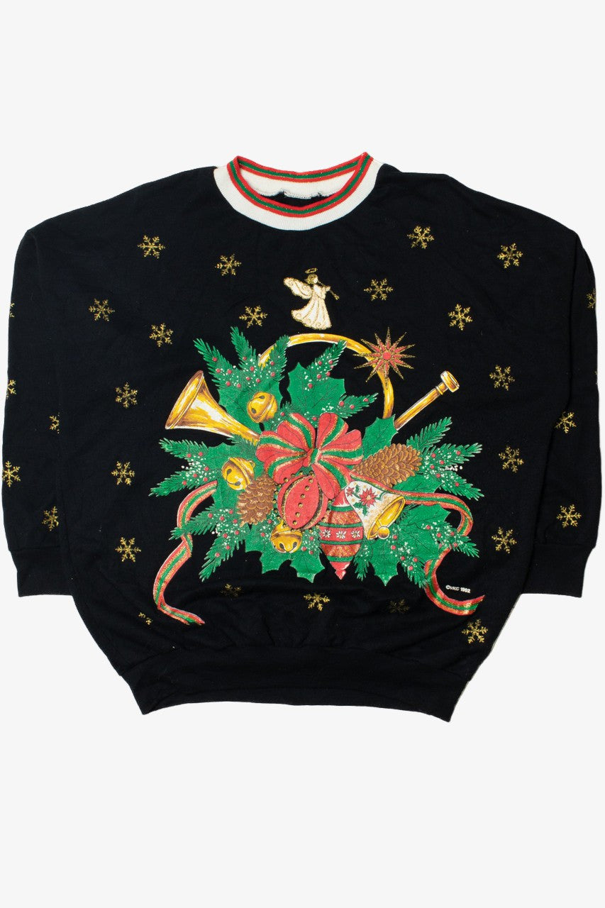 Festive Decor Ugly Christmas Sweatshirt 61614