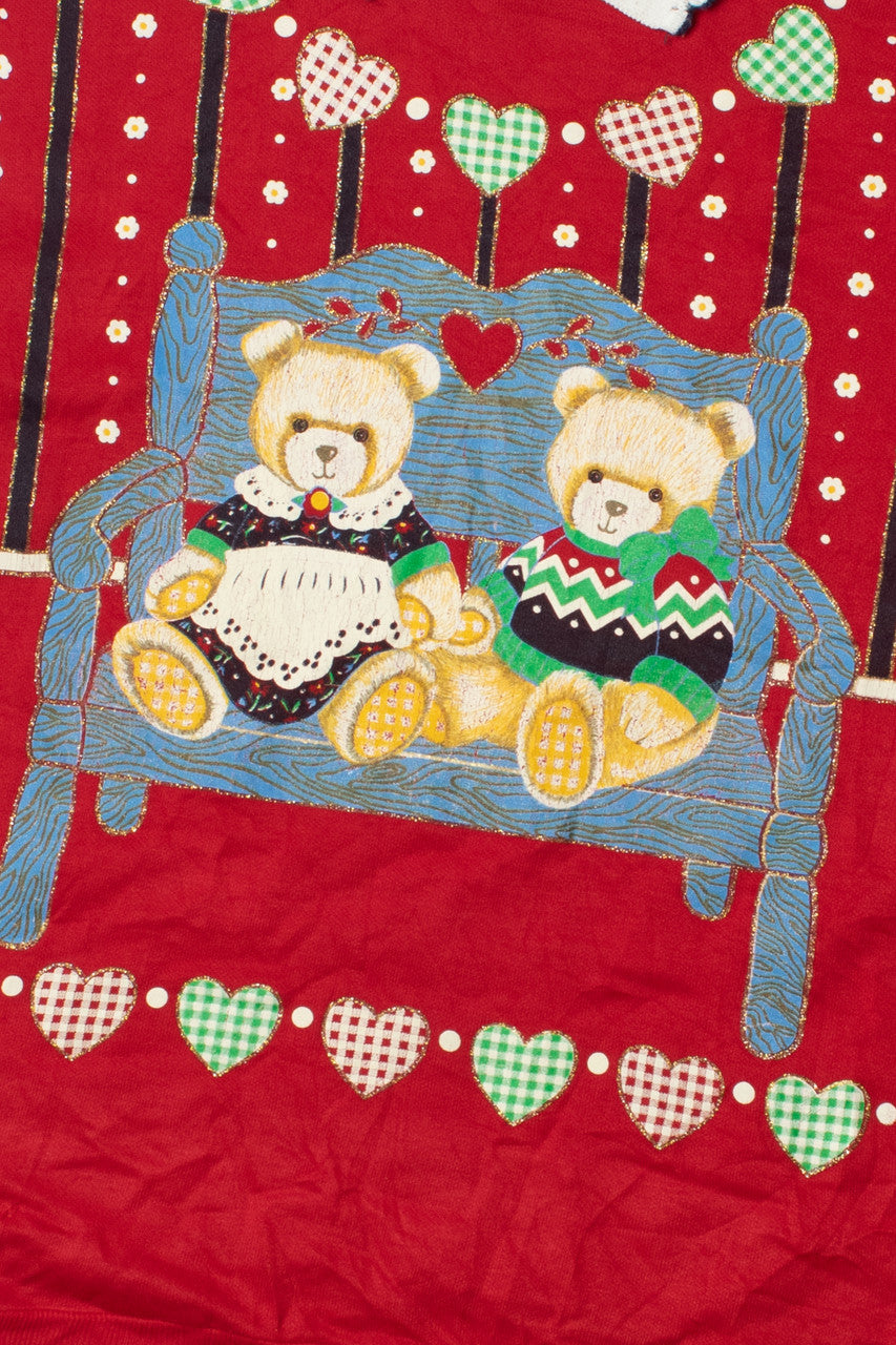 Festive Bears Ugly Christmas Sweatshirt 61618
