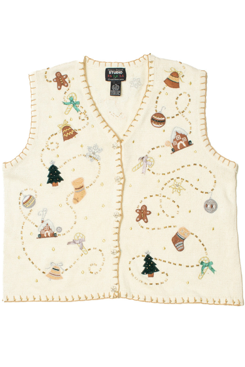 Ugly Christmas Sweater Vest 61664