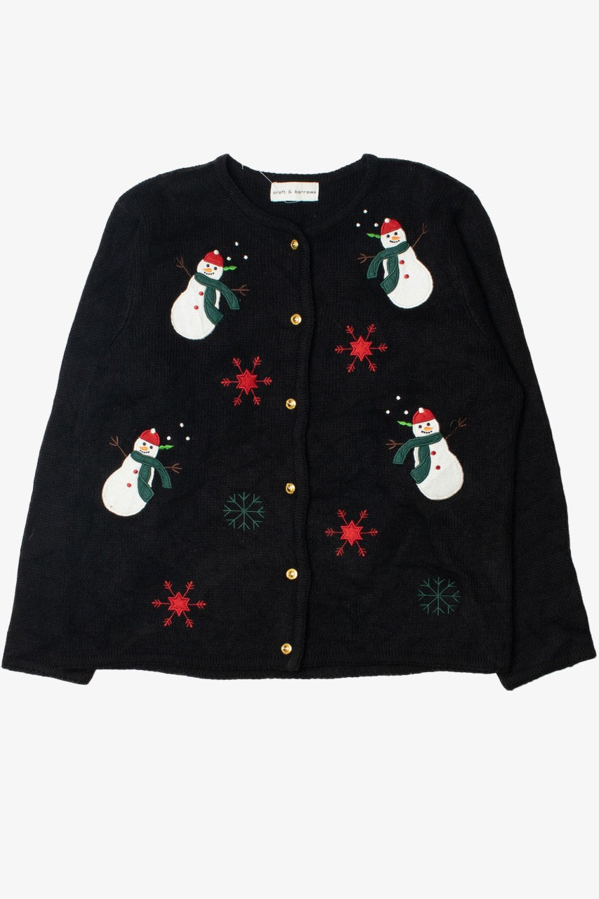 Snowman Ugly Christmas Cardigan 61726