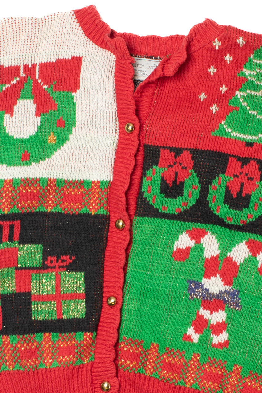 Vintage Ugly Christmas Cardigan 61744