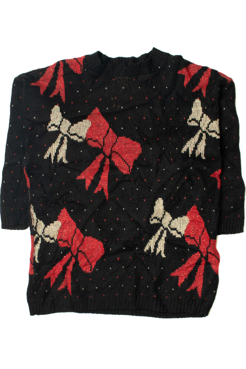 Vintage Bows Ugly Christmas Sweater 61756