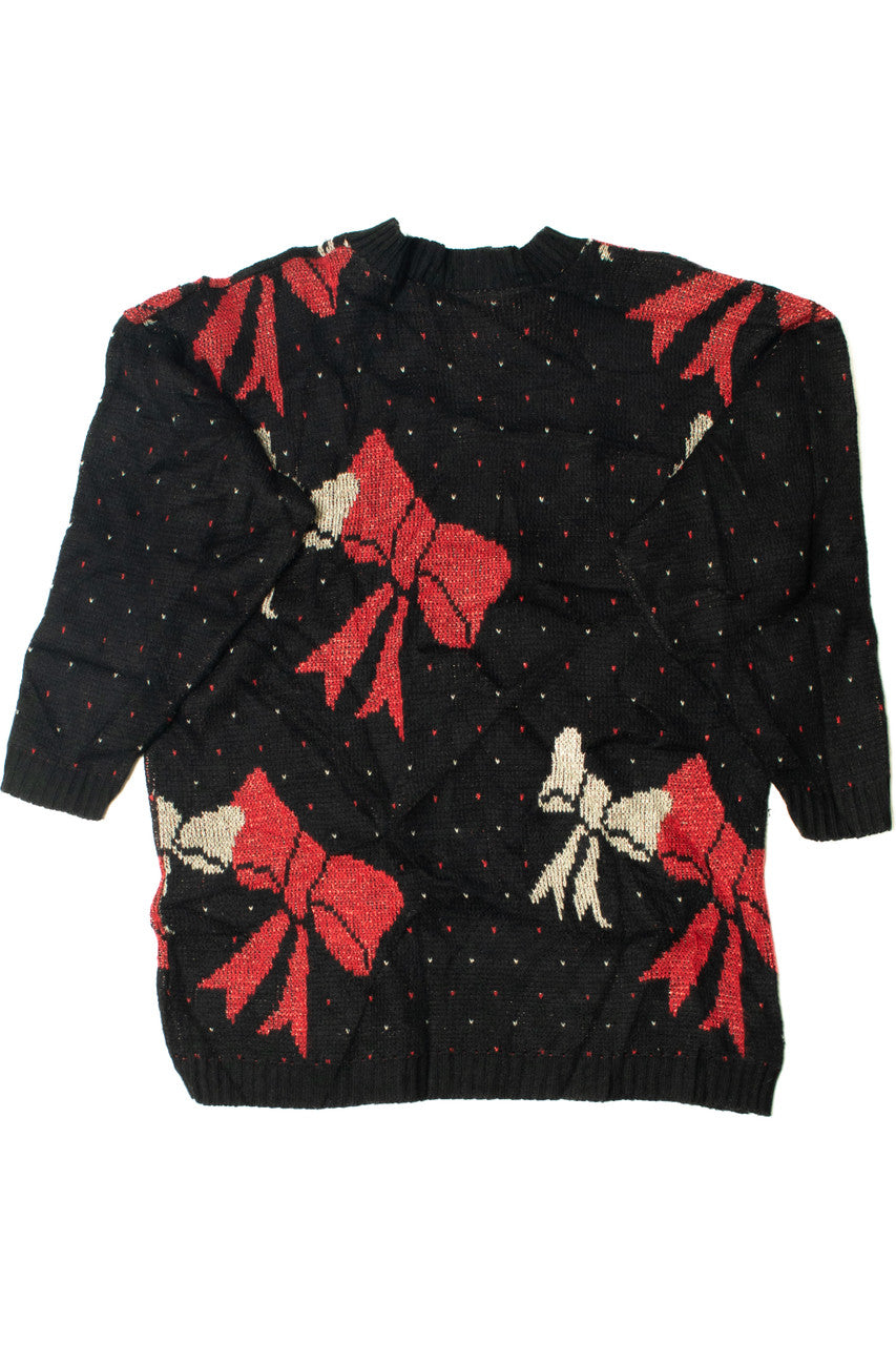 Vintage Bows Ugly Christmas Sweater 61756