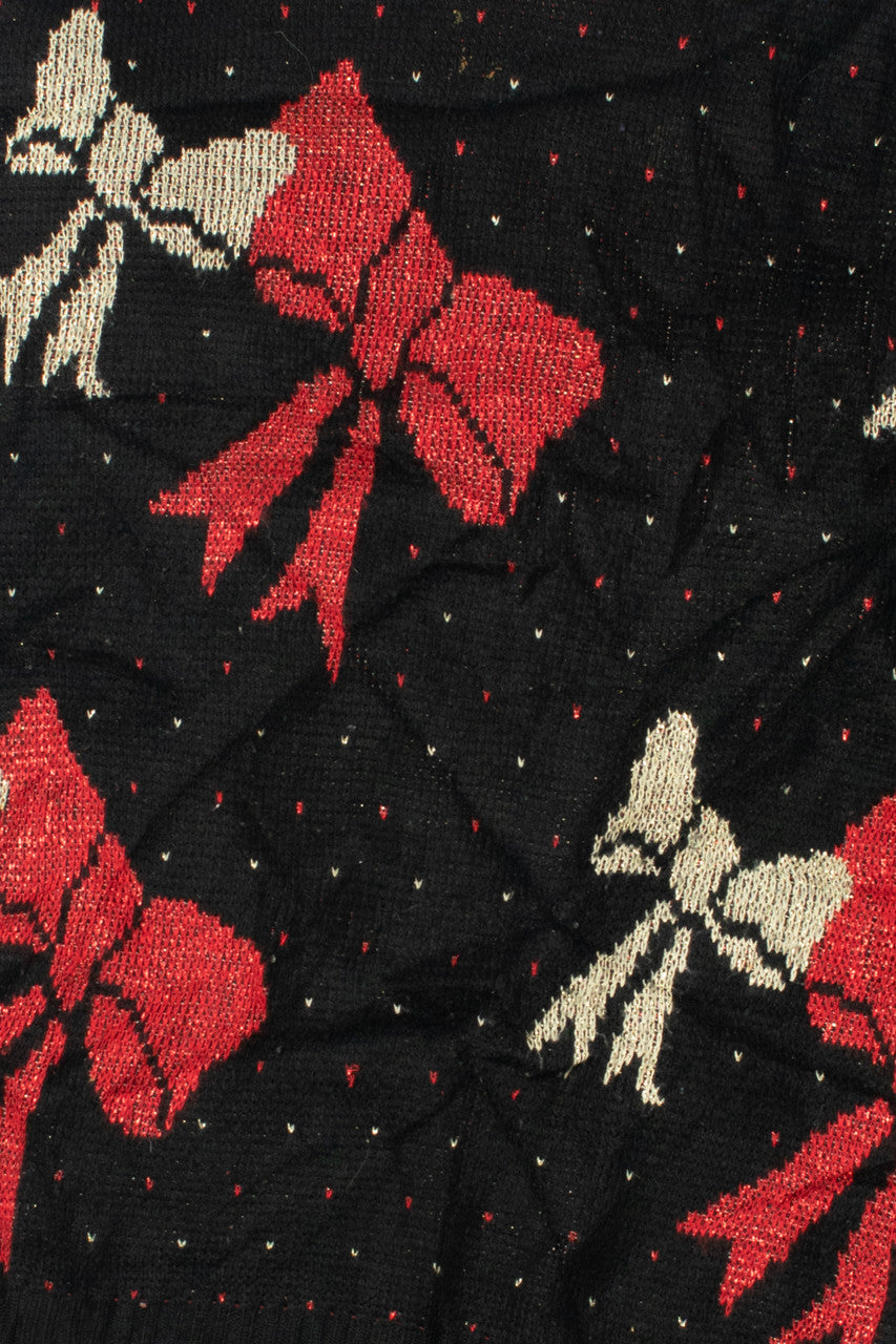 Vintage Bows Ugly Christmas Sweater 61756
