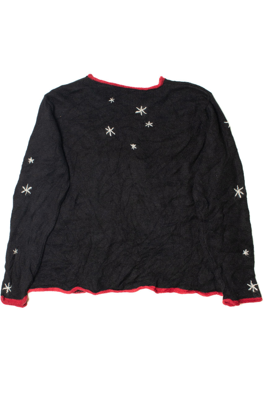 Santas With Elegant Beards Ugly Christmas Pullover 61760