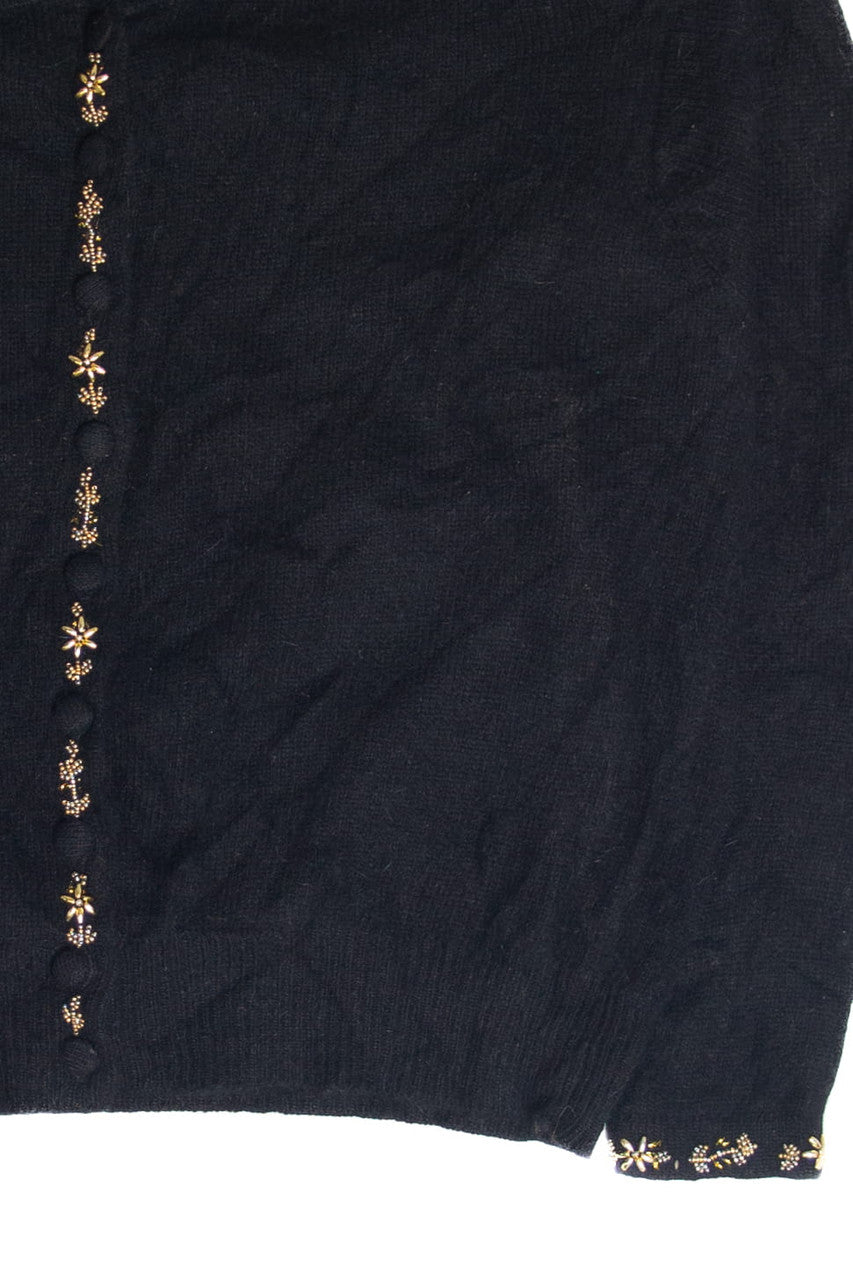 Vintage Valerie Stevens Holiday Cardigan