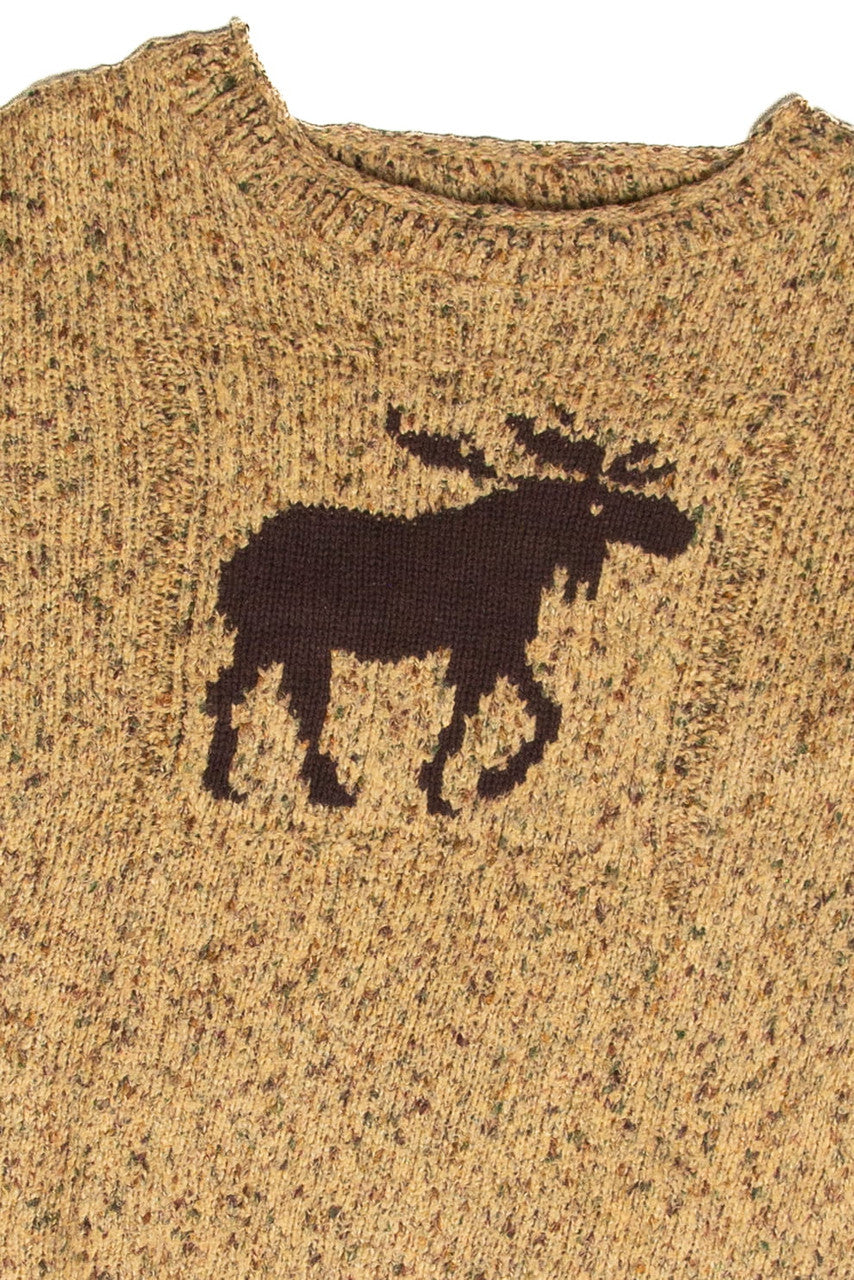 Vintage Moose Holiday Pullover